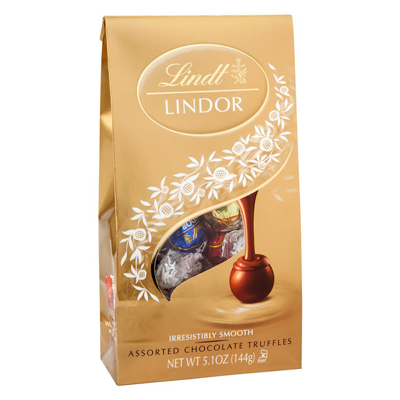 Lindt Lindor Assorted Chocolate Truffles Bag - 6 Count – CandyDirect.com