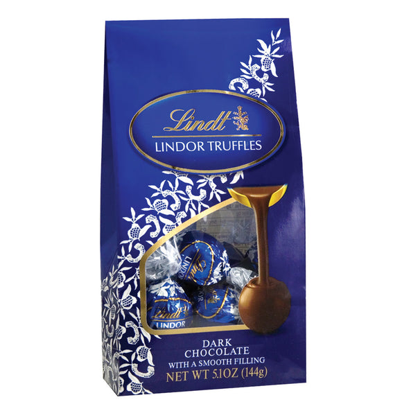 Lindt Lindor Dark Chocolate Truffle Candy Bags - 6 Count – CandyDirect.com