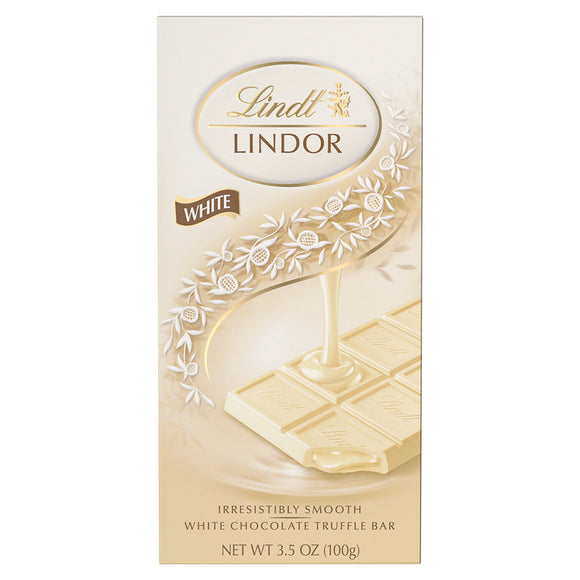 Lindt Lindor White Chocolate Truffle Candy Bar - 12 Count – CandyDirect.com