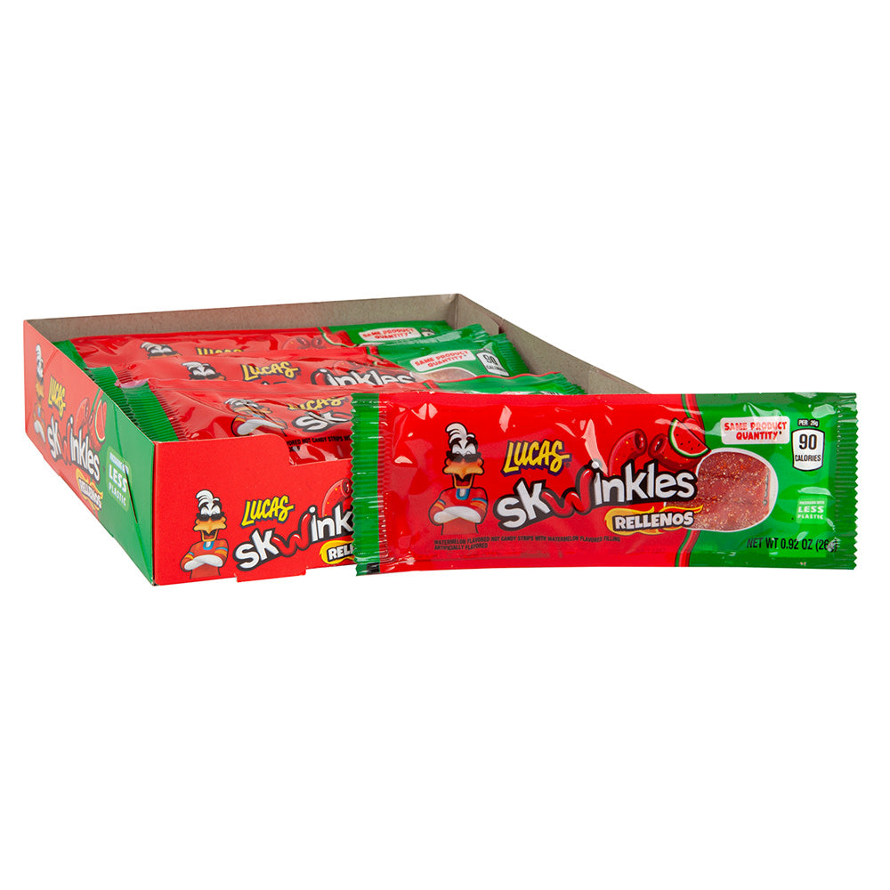 Lucas Watermelon Skwinkles Relleno Candy - 12 Count – CandyDirect.com
