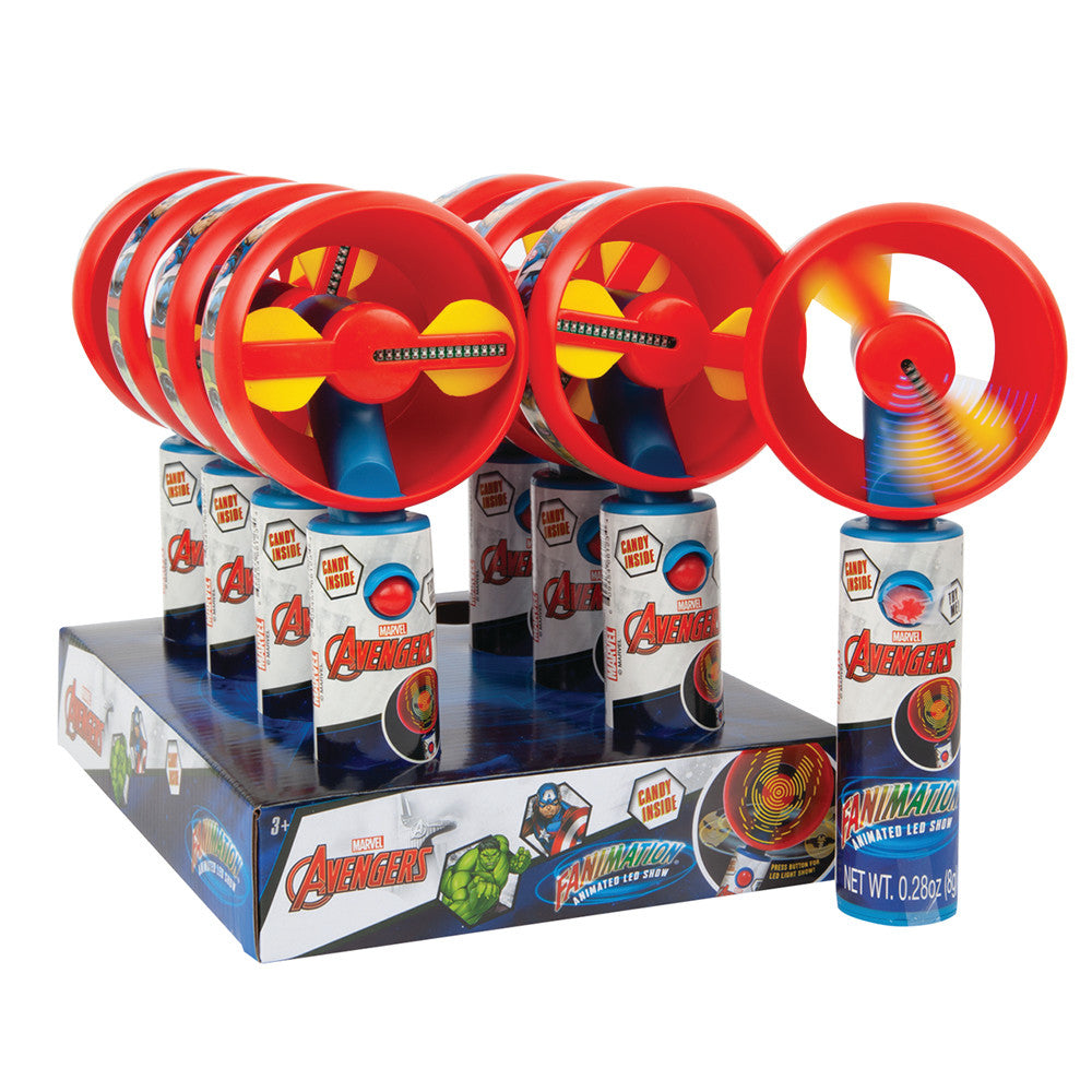 Candyrific Marvel Avengers Fanimation Candy Toys - 8 Count ...