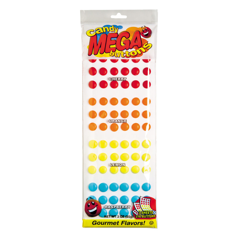 Mega Candy Buttons - 24 Count – CandyDirect.com