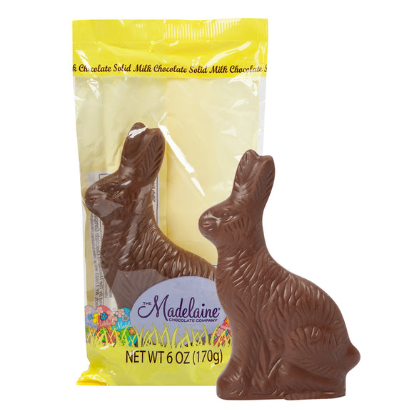 Madelaine Milk Chocolate Sitting Rabbit Candy - 48 Count – CandyDirect.com