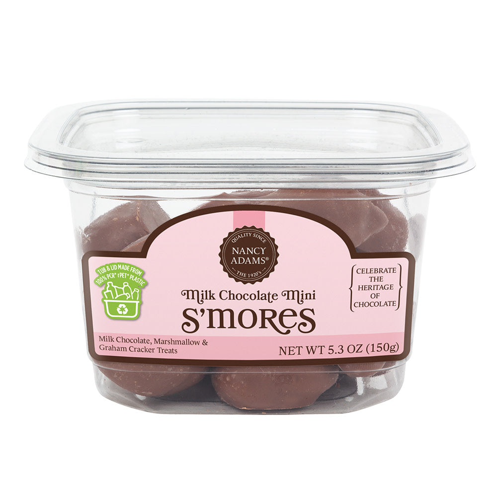 Milk Chocolate Mini S'mores Candy Tub - 12 Count – CandyDirect.com