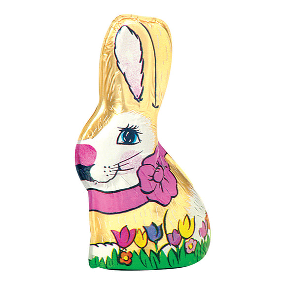 Madelaine Milk Chocolate Foiled Semi Solid Rabbit Candy - 48 Count ...