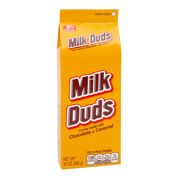 Milk Duds Chocolate Caramel Candy Cartons - 12 Count – CandyDirect.com