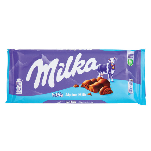 Count Line Milka Milka Bubbly Milk Chocolate Candy Bar - 14 Count – CandyDirect.com