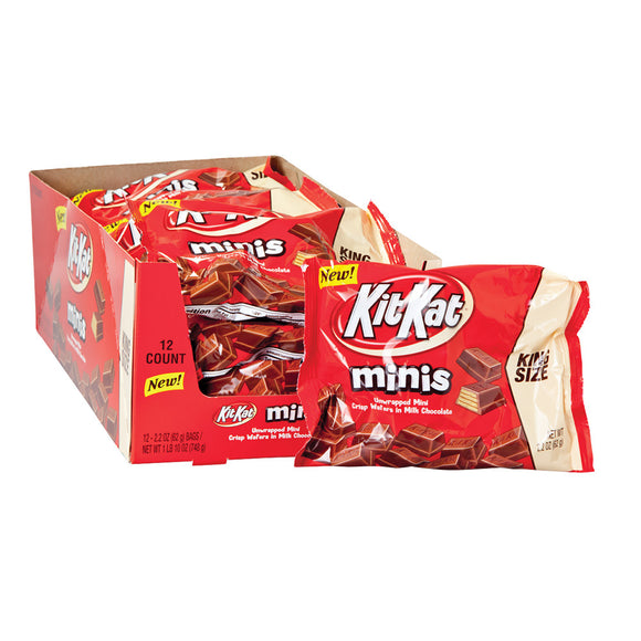 Mini Kit Kat King Size - 12ct – CandyDirect.com
