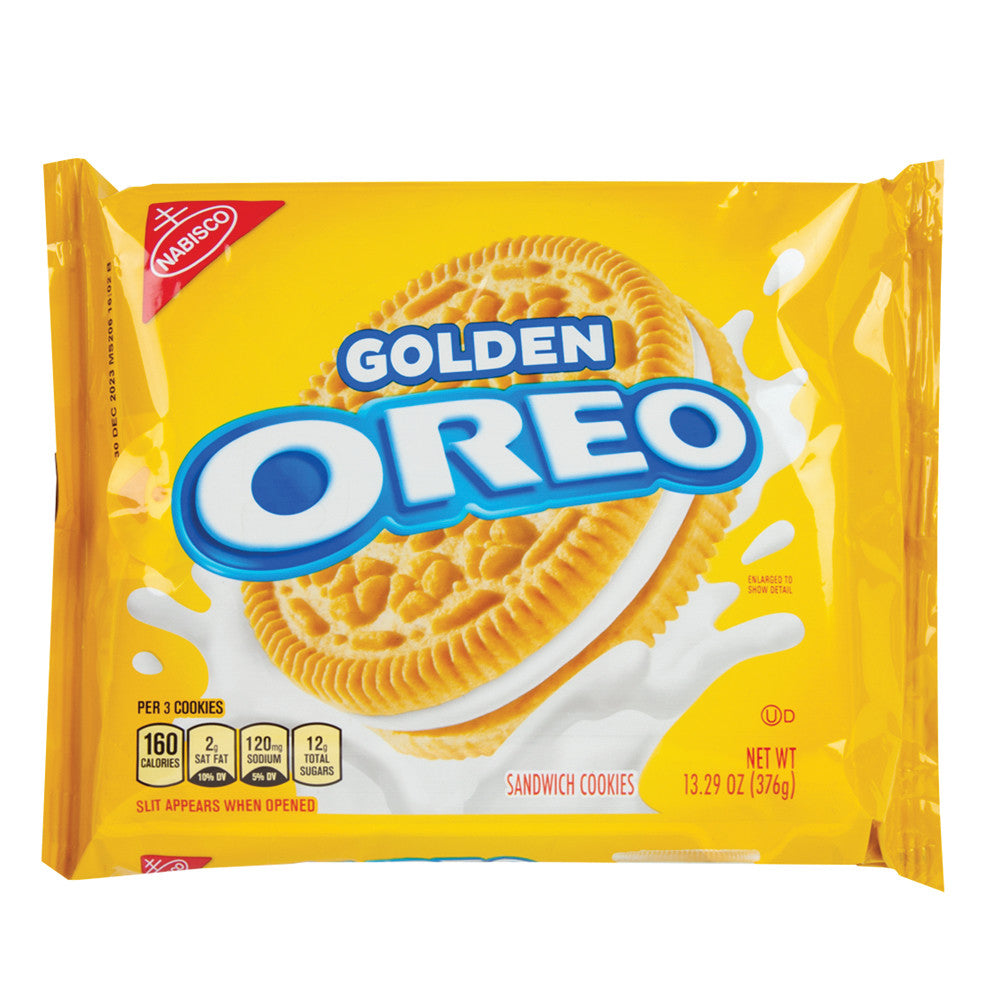 Oreo Golden Vanilla Cookies - 12 Count Boxes – CandyDirect.com
