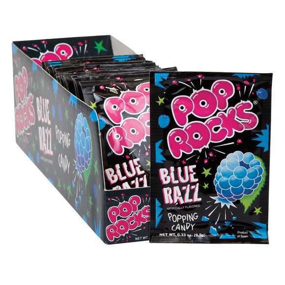 Blue Razz Pop Rocks - 24ct – CandyDirect.com