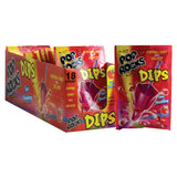 Pop Rocks Dips Sour Strawberry - 18ct