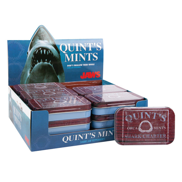 Quint's Shark Mints Hard Candy Tin - 18 Count – CandyDirect.com