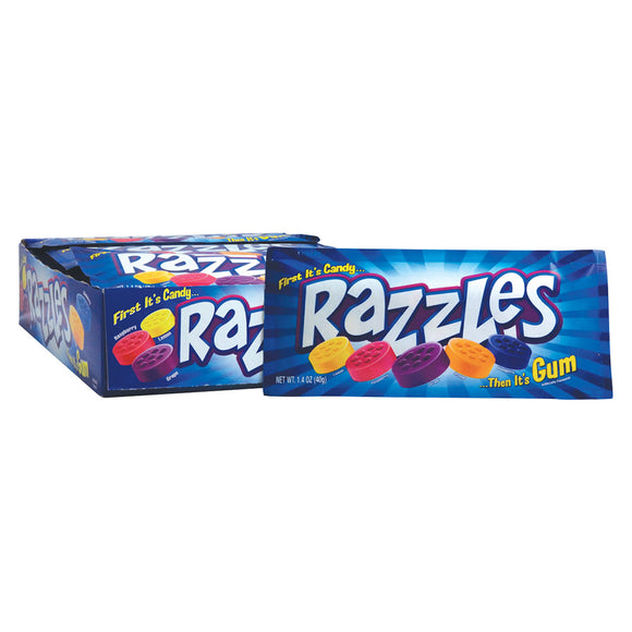 Block Rizzles Razzles Candy - 24ct – CandyDirect.com