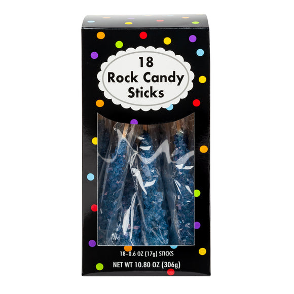 Rock Candy Royal Blue Wrapped Hard Candy Boxes - 4 Count – CandyDirect.com