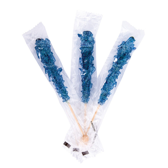 Royal Blue Blue Raspberry Hard Candy Sticks - 100 Count – CandyDirect.com