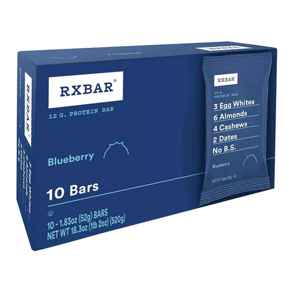 RX Bar Blueberry Protein Bars - 6 Count – CandyDirect.com