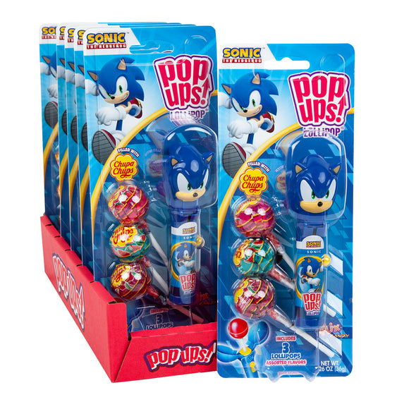 Sonic the Hedgehog Pop Ups Candy - 6 Count – CandyDirect.com