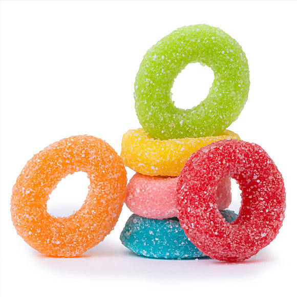 Sour Loops Multi Color Gummy Treats - 5 LB – CandyDirect.com