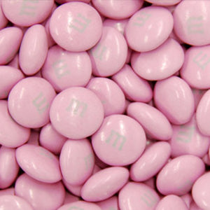 M&M'S Milk Chocolate Pink Candy, Bulk Candy in Resealable Pack