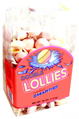 Double Lollies Smarties - Unwrapped 200ct Tub
