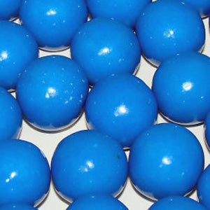 Blue Bubble Gum Balls - 2lb