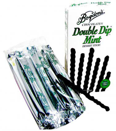 Reception Sticks Double-Dip Mint Chocolate - White Box 2.625oz