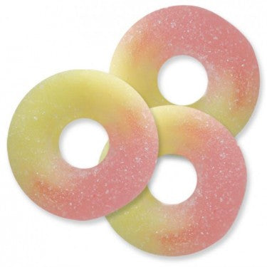 Strawberry Banana Gummi Rings - 4.5lb