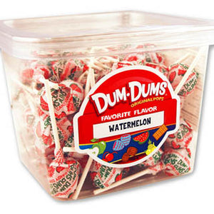 Dum Dum Pops - Watermelon 1lb Tub