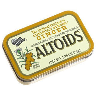 Ginger Altoids mints
