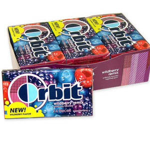 Orbit Gum - Wildberry Remix 12ct