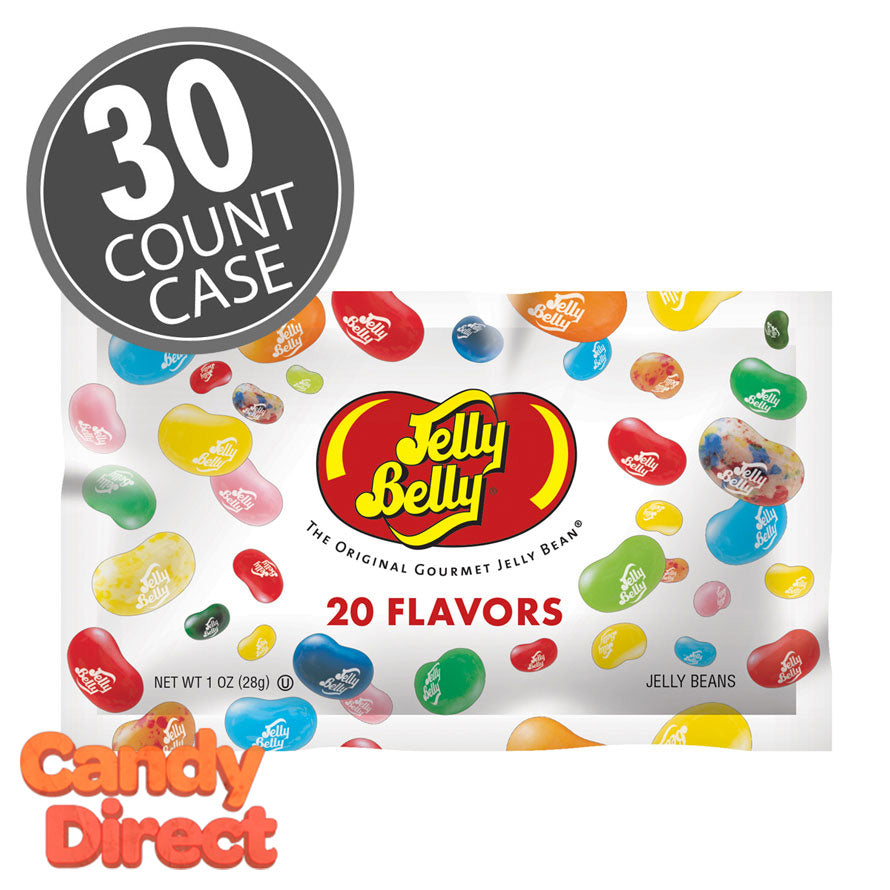 20 Flavor Jelly Belly Jelly Bean Bags 30ct