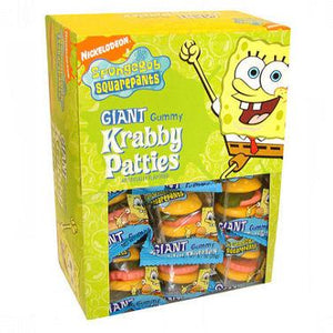 Spongebob Squarepants Giant Gummy Krabby Patties - 36ct