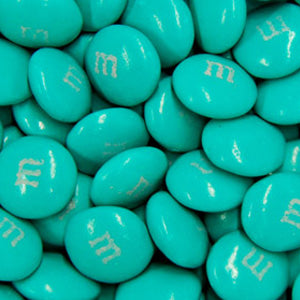 Aqua Green Milk Chocolate M&M's Candy (5 Pound Bag)