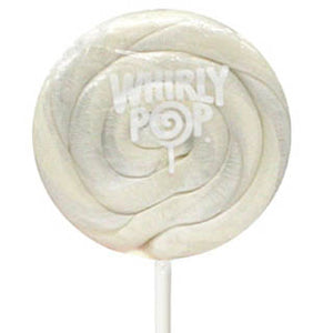 White Whirly Pops - 24ct