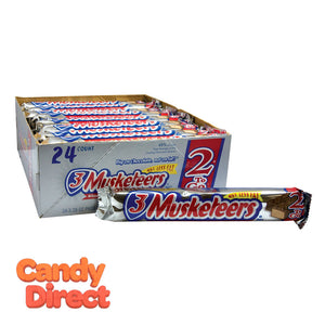 3 Musketeers Bars 3.28oz King Size - 24ct
