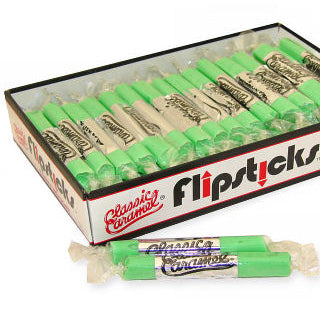 Sour Apple Flipsticks Caramel Candy - 48ct