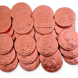 Copper Penny Chocolate Coins - 10lb Bag