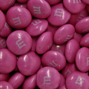 Mym&M’S Milk Chocolate Candy, Single Color, Dark Pink, 5-Pound Bulk Bag  (Pack Of 1)