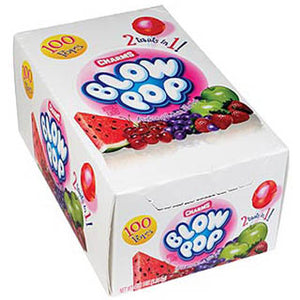 Blow Pops Assorted - 100ct Box