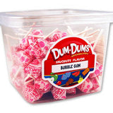 Dum Dum Pops - Bubble Gum 1lb Tub