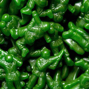 Gummi Green Army Men - 5lb