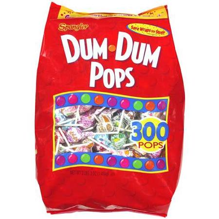 Dum Dum Pops - Assorted 300ct Bag