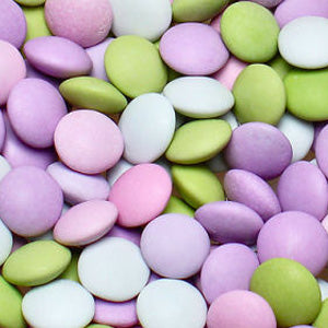 Pastel Candy - Chocolate Mints - After Dinner Mints - Pastel Candy -  Chocolate Lentils - 2 LB