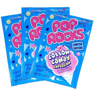 Cotton Candy Pop Rocks - 24ct