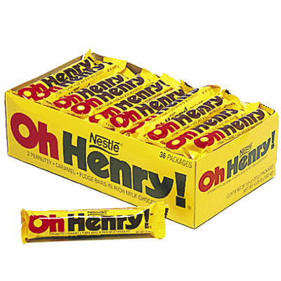 Oh Henry Bars - 36ct