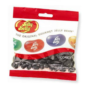 Licorice Jelly Belly Jelly Beans - 3.5oz Bags 12ct