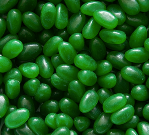 Watermelon Dark Green Jelly Beans - 5lb