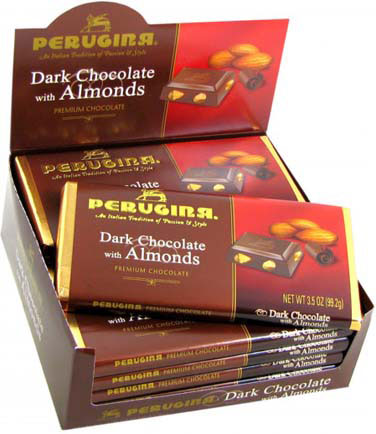 Perugina Dark Chocolate & Almonds - 12ct Display Box
