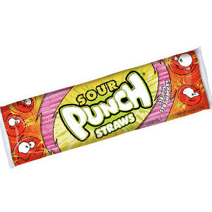 Sour Punch Straws - Strawberry King-Size 24ct