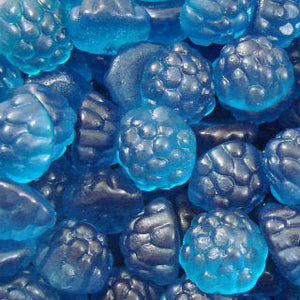 Gummi Blue Raspberries - 5lb